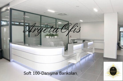 Soft-100 Sekreter Bankosu (10)| Ofis Sekreter Bankosu - Sekreter Karşılama Bankoları - Sekreterya Bankoları
