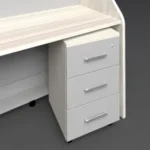 tekerlekli banko alt dolap 3 çekmeceli ofis mobilyası