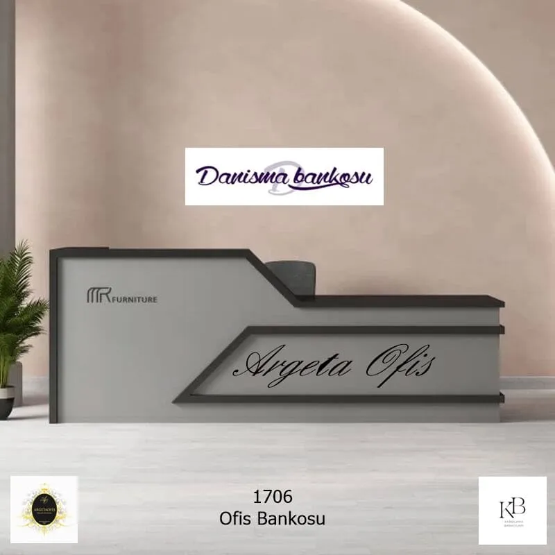 1706 Sekreter Bankosu - Minimalist Çizgilerle Fonksiyonel 1706 Sekreter Bankosu