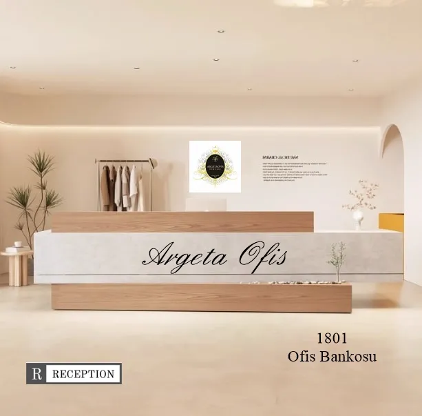 1801 Sekreter Bankosu - Luxury Office Bankoları 1801 Sekreter Bankosu