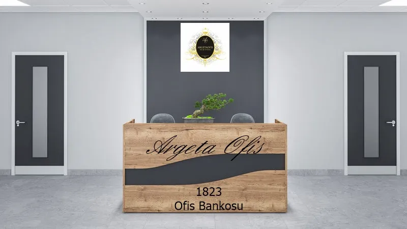 1823 Sekreter Bankosu - Luxury Reception Bankoları 1823 Sekreter Bankosu