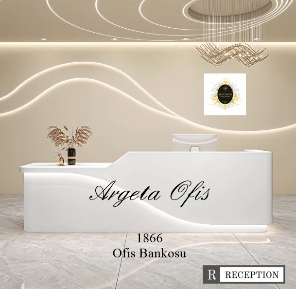 1866 Sekreter Bankosu - Prestijli Reception Bankoları 1866 Sekreter Bankosu