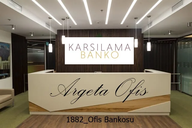 1882 Sekreter Bankosu - Minimalist ve Zarif Çizgiler 1882 Sekreter Bankosu