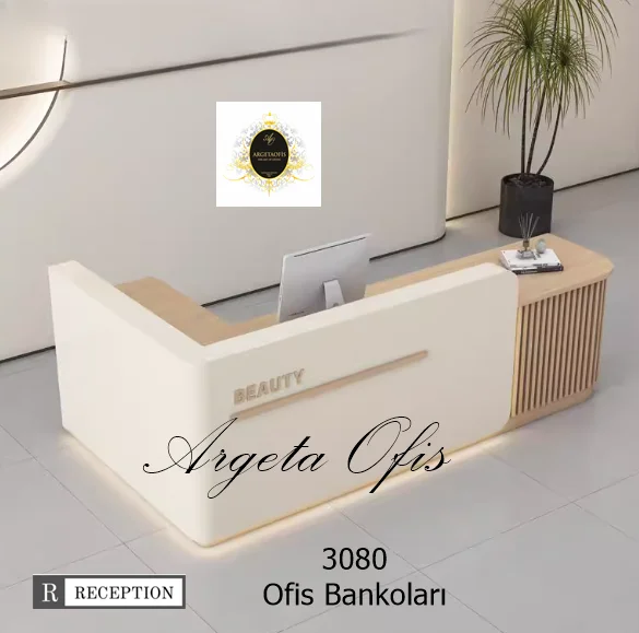 3080 Sekreter Bankosu - Ofis İmajını Güçlendiren Bankolar 3080 Sekreter Bankosu